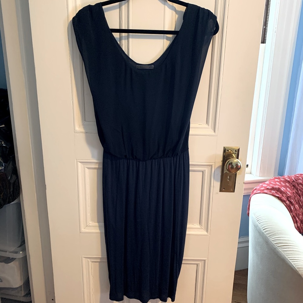 Navy Pencil Dress